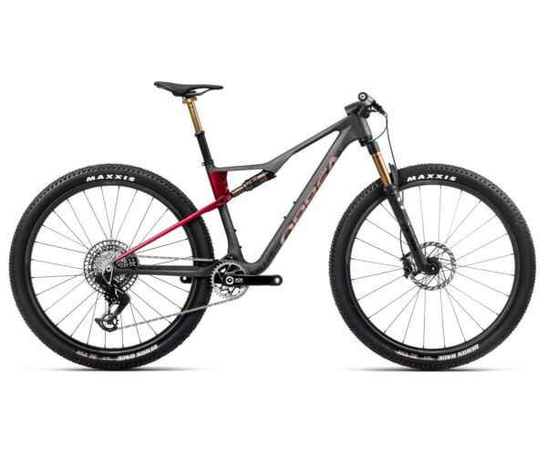 ORBEA OIZ M-LTD L Diamond Carbon View - Cherry Red